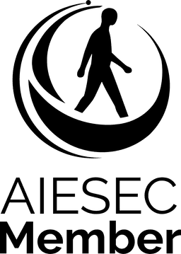 AIESEC Member Logo Vertical Black