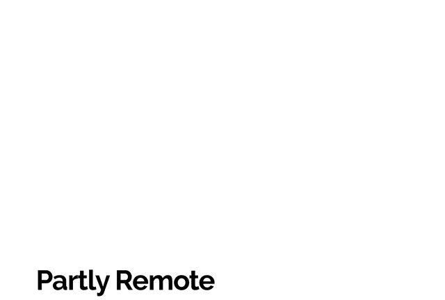 Global Teacher Partly Remote Logo Top Right White
