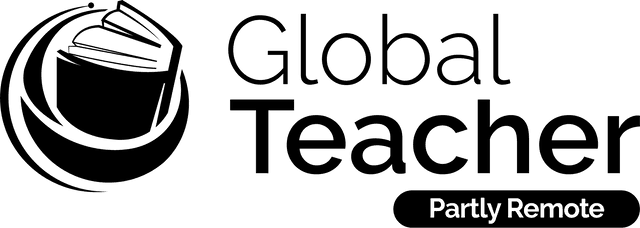 Global Teacher Partly Remote Horizontal Black