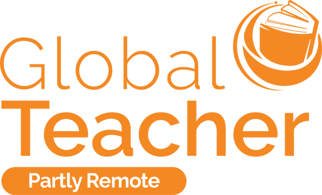 Global Teacher Partly Remote Logo Top Right Color