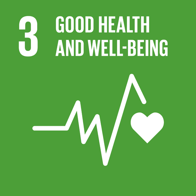 SDGs 3 Good Health and Well-being Color