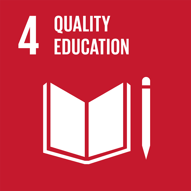 SDGs 4 Quality Education Color