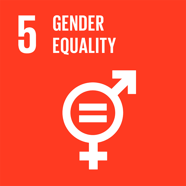 SDGs 5 Gender Equality Color