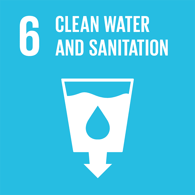 SDGs 6 Clean Water and Sanitation Color