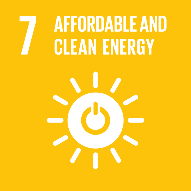 SDGs 7 Affordable and Clean Energy Color