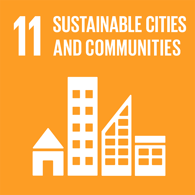 SDGs 11 Sustainable Cities and Communities Color