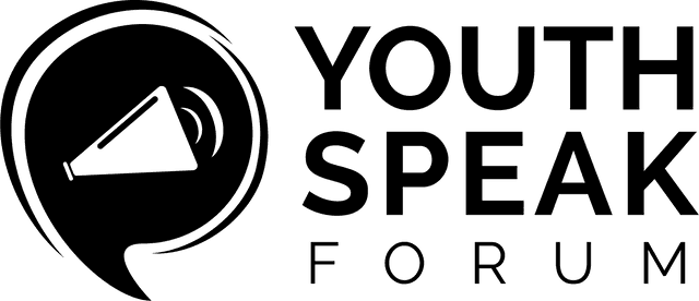 Youth Speak Forum Logo Horizontal Black