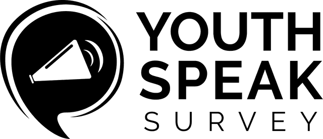 Youth Speak Survey Logo Horizontal Black