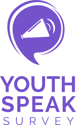 Youth Speak Survey Logo Vertical Color